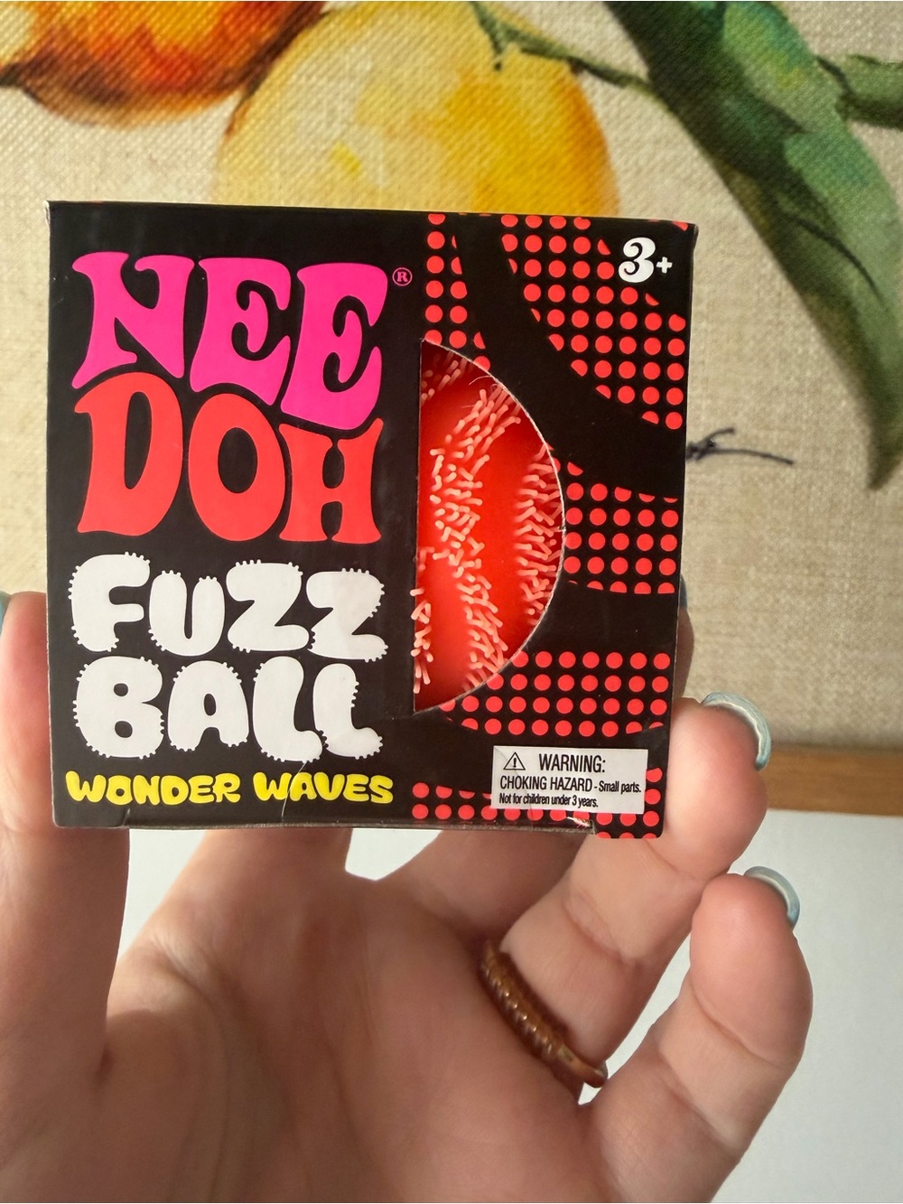 Fuzz Ball Wonder Waves - Red